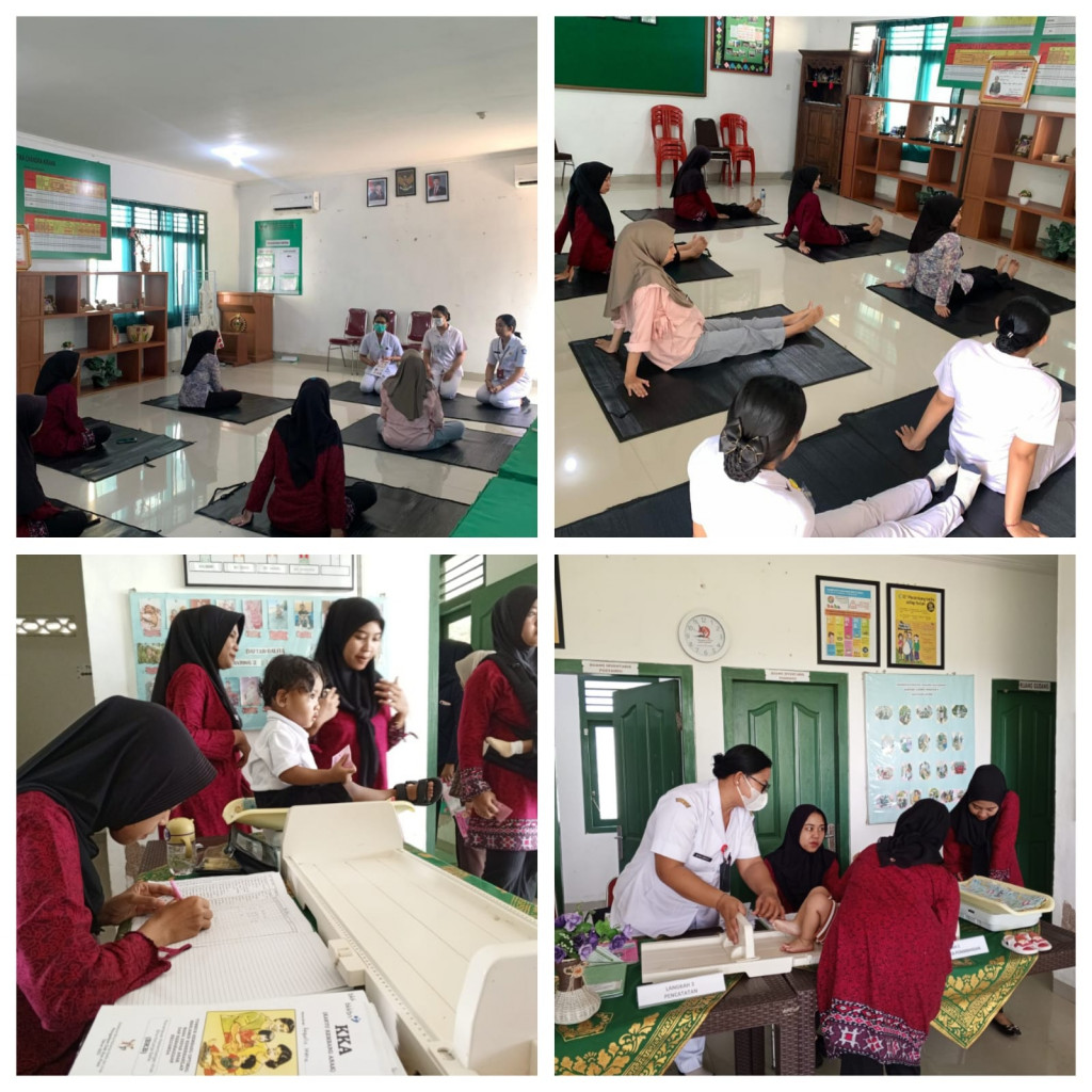 Kegiatan Posyandu Balita, pendampingan ILP, dan Kelas Ibu Hamil di Posyandu Kamboja Kompi Senapan A Yonif Raider 900 (Asrama 741)Senin, 14/04/2025